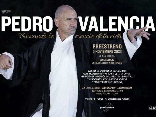 Cartel documental Pedro Valencia